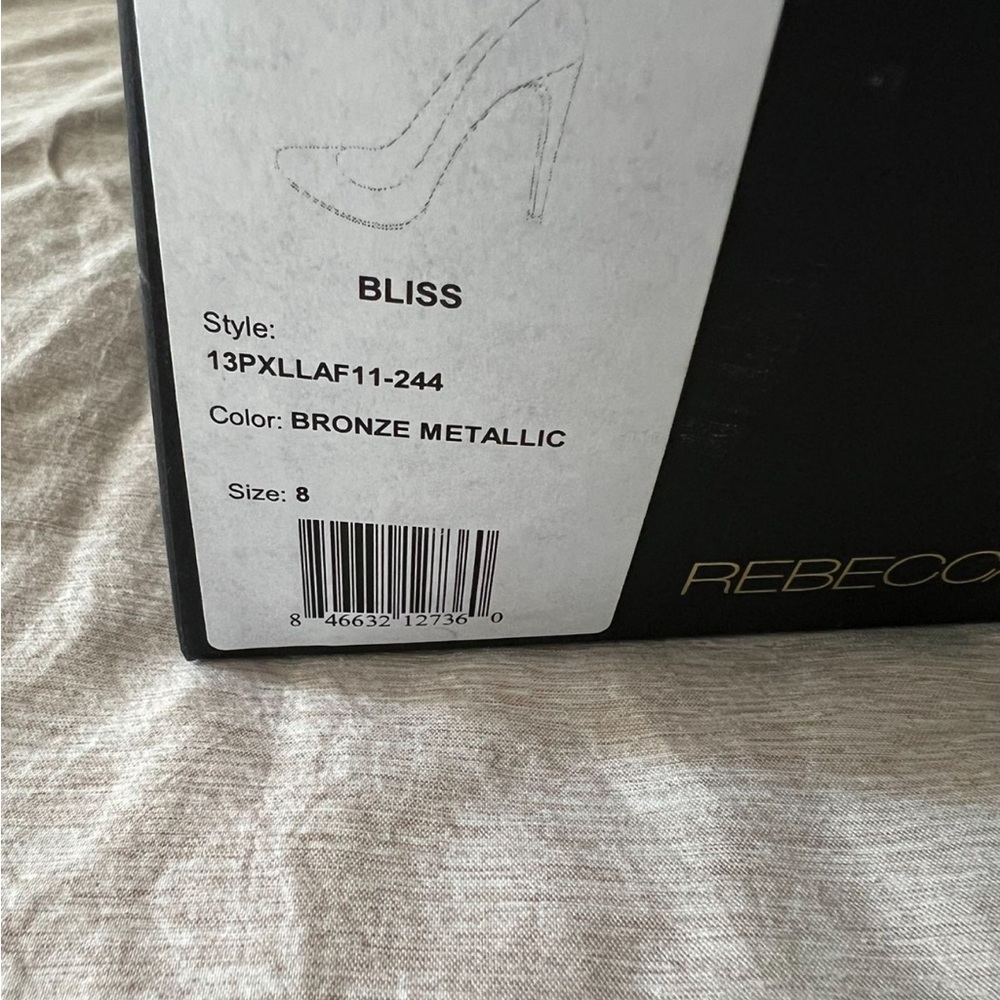 Rebecca Minkoff Women's Bronze Heels - Picture 2 of 2